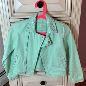 Light green fancy jacket